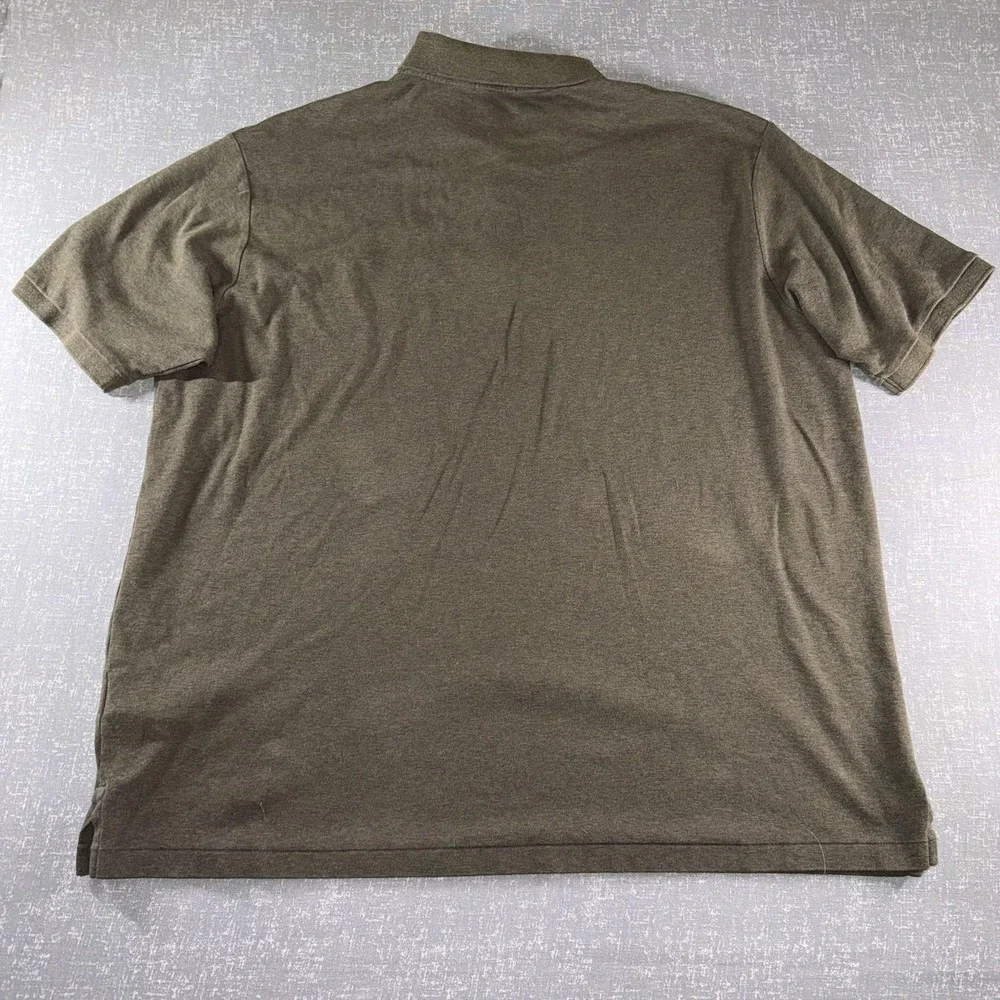 Polo Ralph Lauren Polo Shirt Mens 3XLT Green Big Tall Pony Logo Jersey Casual